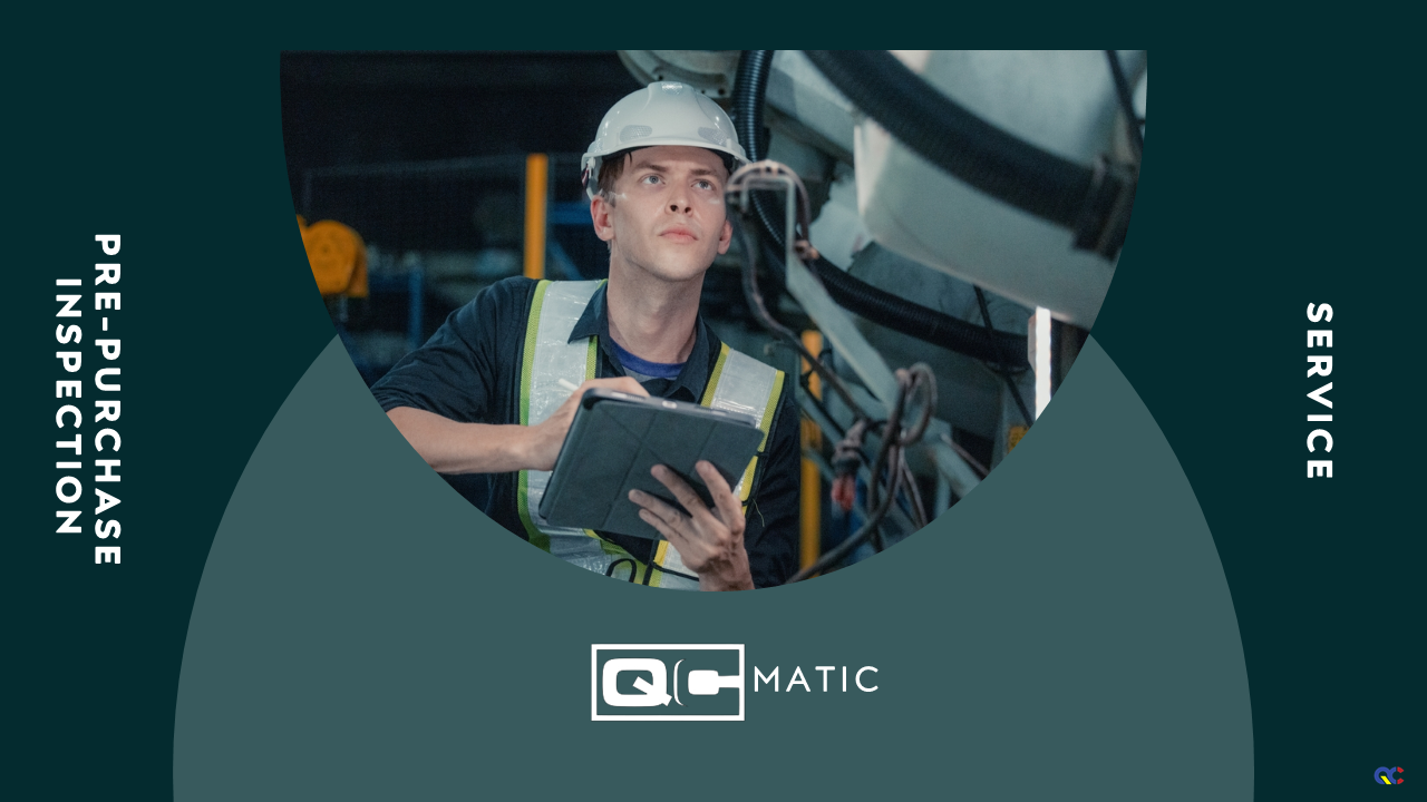 QCmatic Pre-purchase inspection Quality Controls Service Automotive Industrial Machinery Agricultural Equipment in Turkey Türkiye